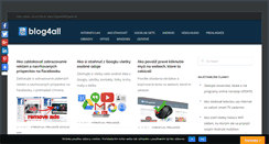 Desktop Screenshot of blog4all.sk